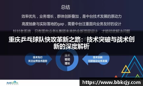 重庆乒乓球队快攻革新之路：技术突破与战术创新的深度解析