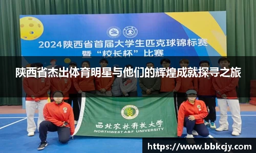 陕西省杰出体育明星与他们的辉煌成就探寻之旅
